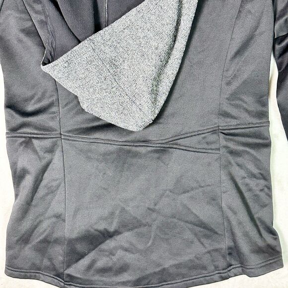 Spyder Jacket Womens M Black Cara Hoodie Full Zip Pockets Thermal Knit Outdoors - Picture 7 of 9